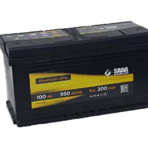 Стартерная батарея 100Аз SADA Premium Line SMF 100Ач, 950А