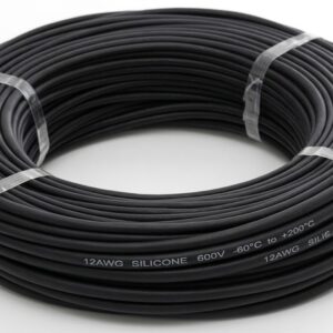 Провід силіконовий 12AWG чорний 100m