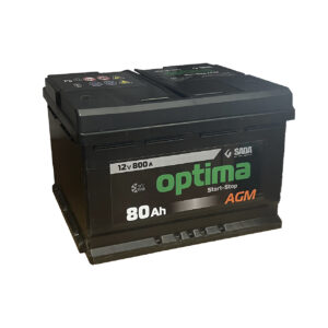 Автомобільний акумулятор Optima AGM 6СТ-80 12В 80Аг 800А