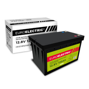 Акумулятор літій-залізо-фосфатний (LiFePO4) 12.8V 120Ah EUROELECTRIC