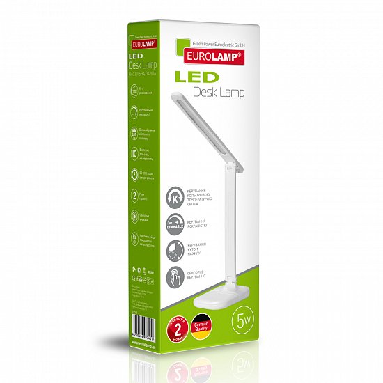 EUROLAMP LED Світильник настільний в стилі хайтек 5W 3000-5000K білий-2