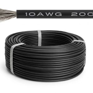 Провод силиконовый 10AWG черный 100m