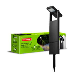 LED Світильник вуличний з акумулятором та сонячною батареєю  S2 2W-5V-IP54 EUROLAMP