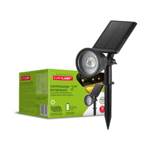 LED Світильник вуличний з акумулятором та сонячною батареєю  S4 2W-5V-IP54 EUROLAMP