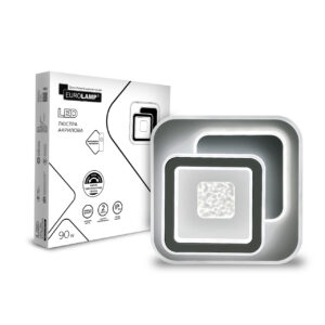 LED Світильник квадратний A62 90W-3000-6500K EUROLAMP