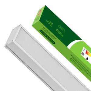 LED Світильник підвісний лінійний з тросами 36W 5000K 1.2m білий EUROLAMP
