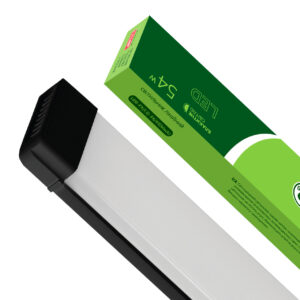 LED Светильник линейный 54W 6500K (1.2m) черный EUROLAMP