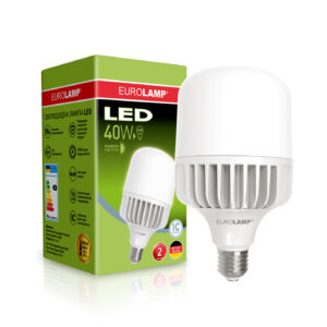 LED Лампа високопотужна EUROLAMP 40W-E27-6500K