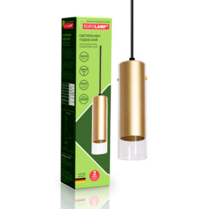 Светильник подвесной для ламп 1*30Вт GU10 золотистый EUROLAMP