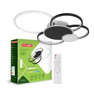 LED Люстра круглая M25 100W-3000-6500K EUROLAMP