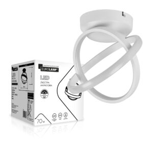 LED Люстра акрилова кругла A40 70W-3000-6500K EUROLAMP