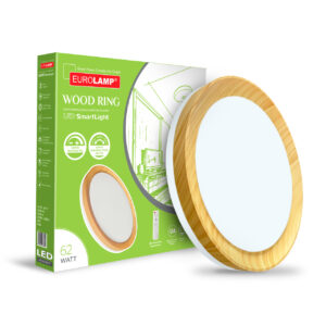 LED Світильник накладний Wood Ring T7 62W 4000K EUROLAMP