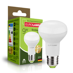LED Лампа рефлекторна R63-9W-E27-3000K  EUROLAMP