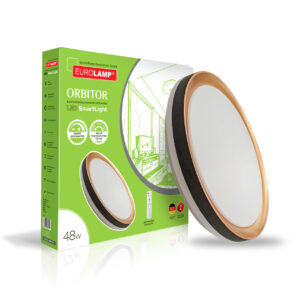 LED Світильник EUROLAMP з пультом керування ORBITOR 48W-3000-6500K