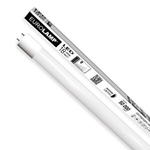 LED Лампа линейная Т8 стекло 18W-6500K-140lm/W EUROLAMP