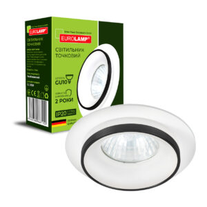 Світильник точковий для ламп 1*30Вт GU10 білий N1 EUROLAMP