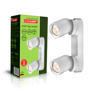 EUROLAMP Светильник для ламп 2*30Вт GU10 белый