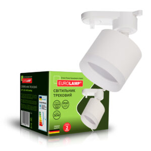 Світильник трековий для ламп GX53 білий EUROLAMP