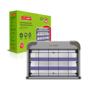 Інсектицидний світильник для знищення комах 20W-IP20 EUROLAMP