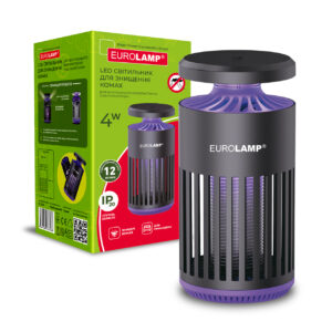Інсектицидний світильник для знищення комах з вентилятором 4W-IP20 EUROLAMP