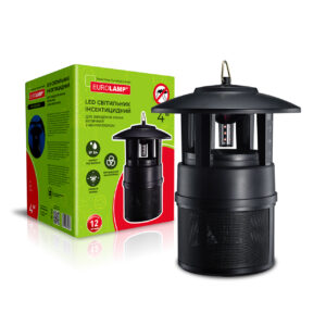 Світильник для знищення комах вуличний з вентилятором 4W 12V IPX4 EUROLAMP