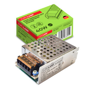 Блок питания для светодиодной ленты 40W 12V 3,33A EUROLAMP