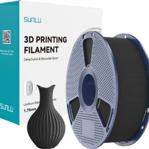 Пластик для 3D печати SUNLU PLA Classic Black 1,75 мм 1 кг