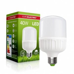 LED Лампа високопотужна 40W-E27-6500K EUROELECTRIC