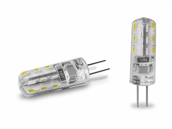Світлодіодна капсульна EUROLAMP LED Лампа G4 силікон 2W 3000K 220V-2