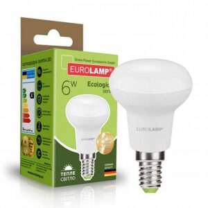 LED Лампа рефлекторна R50-6W-E14-3000K EUROLAMP
