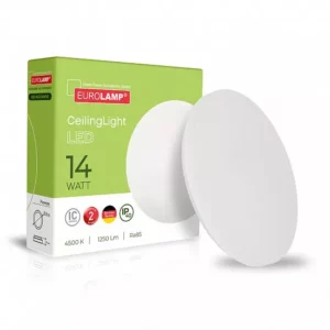 LED Светильник круглый накладной deco 14W-4500K EUROLAMP