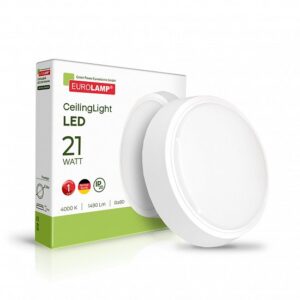 LED Светильник круглый накладной 21W-4000K EUROLAMP
