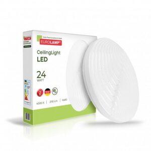 LED Светильник круглый накладной Undulate 24W-4000K EUROLAMP