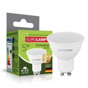 LED Лампа точкова MR16-5W-GU10-4000K EUROLAMP