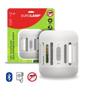 LED Світильник для знищення комах 7W+Bluetooth EUROLAMP